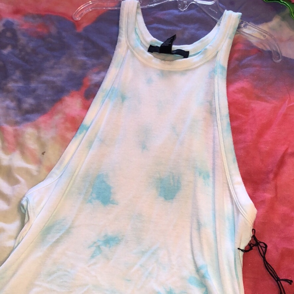 Forever one blue tank
